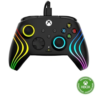 Afbeelding van Turtle Beach Afterglow Wave Zwart USB Gamepad PC, Xbox, Xbox One, Series S, X