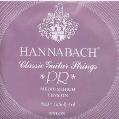 Afbeelding van Hannabach 652663 klassieke gitaarsnaren serie 900 Medium/High Tension Silver 200 G3