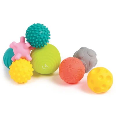 Afbeelding van Ludi Sensorische ballen 8 verschillende van structuur