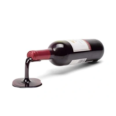 Afbeelding van Tricky wijnfles standaard Fall in wine Rode wijn