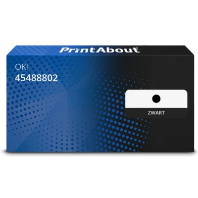 Afbeelding van Huismerk OKI 45488802 Toner Zwart