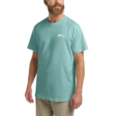 Afbeelding van Jack Wolfskin Essential T M Tshirt basic, Heren, Maat: Small, Soft jade