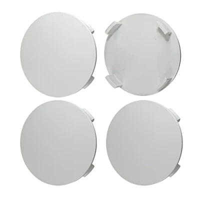 Afbeelding van Set van 4 naafdoppen, wieldoppen (zonder afdekking, 75 mm grijs)