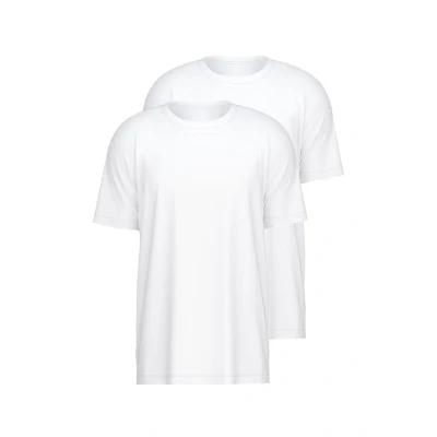 Afbeelding van Calida 2ER PACK Benefit Tshirt basic, Heren, Maat: Small, White