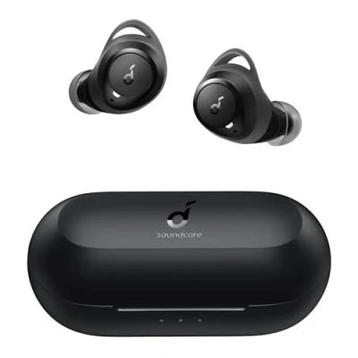 Afbeelding van Soundcore by Anker Life A1 True Wireless Earbuds, krachtig aangepast geluid, 35u speeltijd, draadloos opladen, snelladen via USB C, IPX7 waterdicht, knopbediening, Bluetooth oordopjes, pendelen, sport