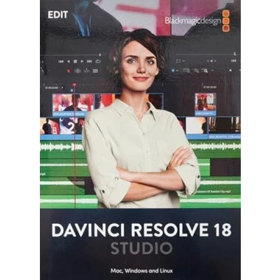 Afbeelding van Blackmagic Design DaVinci Resolve Studio (USB Dongle) (BM DV/RESSTUD/DONGLE)