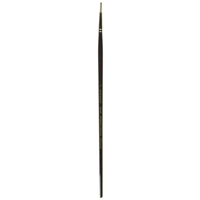 Afbeelding van Winsor &amp; Newton 5503004 Monarch professioneel synthetisch haar penseel voor olieverf of acrylverf Rond Nr. 4,