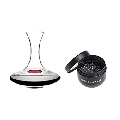 Afbeelding van Riedel decanterset Ultra met glasreiniger (2400/14 + 0010/05) voordeelset