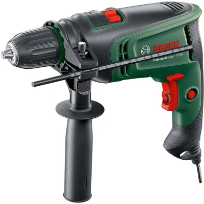 Afbeelding van Bosch Groen Klopboormachine UniversalImpact 7500 Incl. Dieptestop en additionele handgreep 0603313401