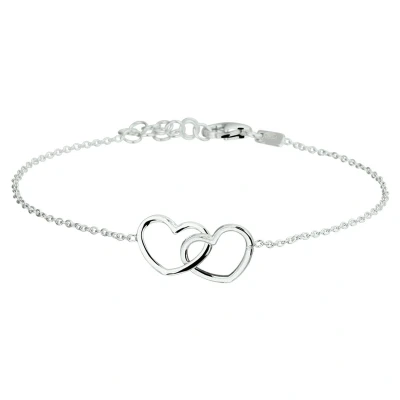 Afbeelding van Armband Hart 1,2 Mm 16 + 3 Cm Zilver Gerhodineerd