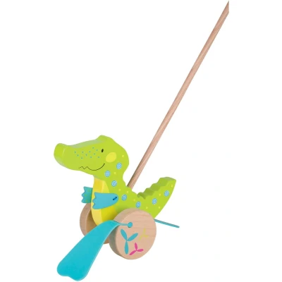 Afbeelding van Goki Susibelle Duwfiguur Krokodil