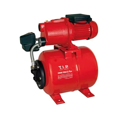 Afbeelding van T.I.P. HWW 900/25 Plus Hydrofoorpomp / Beregeningspomp 2800l/u 600W Drukvat 18L Opvoerhoogte 42 m