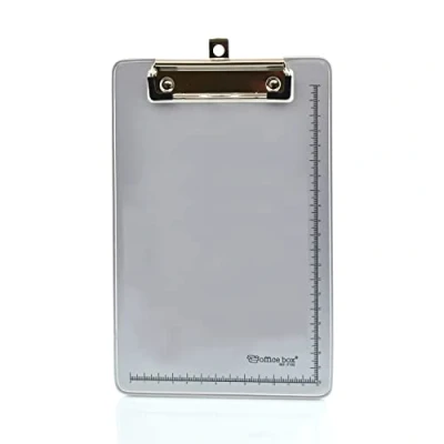 Afbeelding van Basic aluminium klemhouder met antislip onderkant en hanger, afmetingen: A4 A5 (A5)