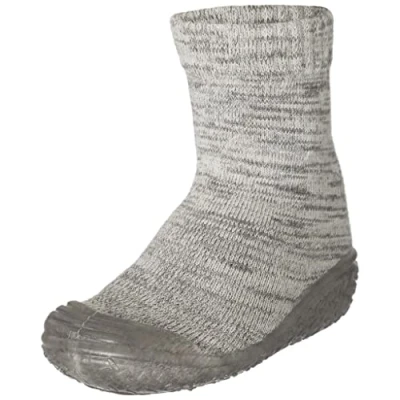 Afbeelding van Playshoes Uniseks kinderpantoffels, Grijs hoog., 20/21 EU