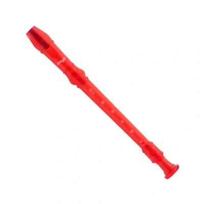 Afbeelding van Stagg REC BAR/TRD sopraanblokfluit barok rood