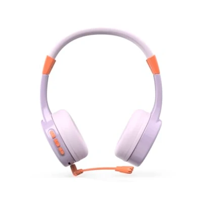 Afbeelding van Hama Bluetooth hoofdtelefoon met microfoon voor kinderen &#039;Teens Guard II&#039; (Bluetooth kinderen, over ear, volume beperkt tot 85 DB, USB C kabel) paars