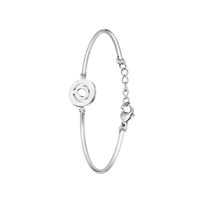 Afbeelding van Lucardi Buchstabe Q Armband Q, Dames, Maat: One Size,