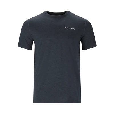 Afbeelding van Endurance Abdon Overhemd, Heren, Maat: Small, Black melange