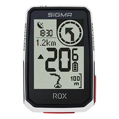 Afbeelding van Sigma ROX 2.0 GPS fietscomputer Top Mount set BikeTotaal.nl Wit