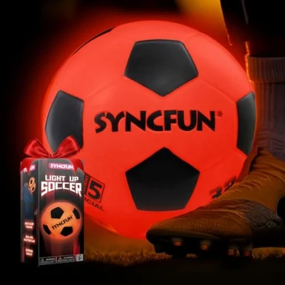 Afbeelding van SYNCFUN voetbal met licht