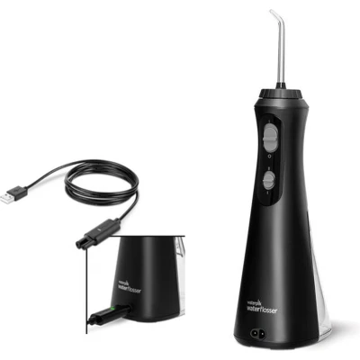 Afbeelding van Waterpik Waterflosser draadloos oplaadbaar WP492 zwart ( opvolger v.d. WP462)