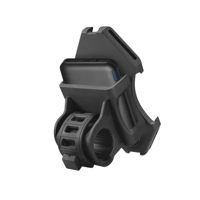 Afbeelding van Celly Powerbike Telefoonhouder Inclusief Powerbank Zwart Kleurloos Fietstoebehoren