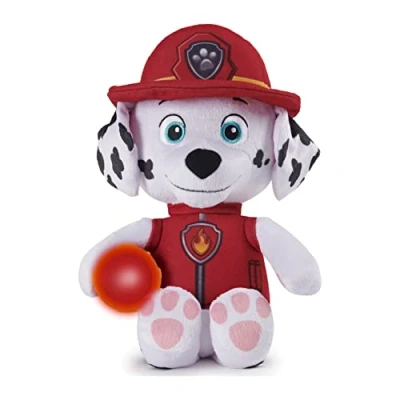 Afbeelding van PAW PATROL 6059298, Snuggle Up Marshall Plush with Torch and Sounds, for Kids Aged 3