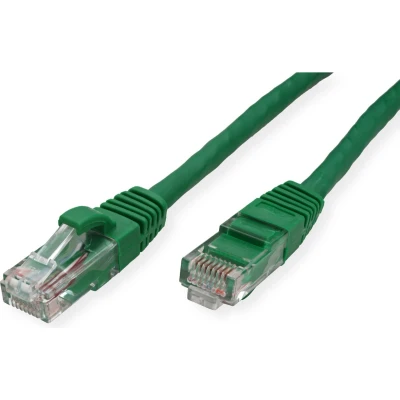 Afbeelding van VALUE UTP Cat.6 (Class E) patchkabel, LS0H, groen, 10 m
