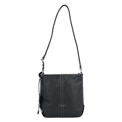 Afbeelding van Picard Dames schoudertas Eternity van echt leer breedte 24 cm hoogte 22 lengte 7 met ritssluiting dagelijks gebruik, navy, 23/24x22x7 cm, Klassiek