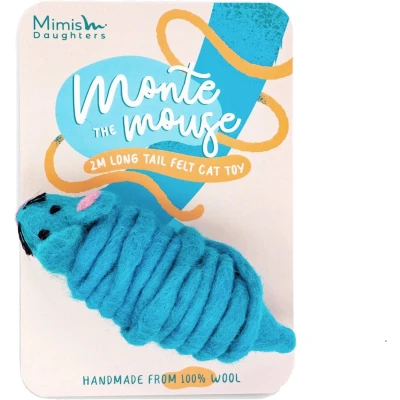 Afbeelding van Kattenspeeltje monte de muis turquoise