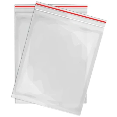 Afbeelding van RAGO® ziplock Zip zak, zak met ritssluiting, 200 x 250 mm, robuust (stuk, plastic zakken, herbruikbare zakken druksluiting, voor organisatie