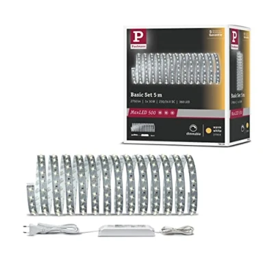 Afbeelding van Paulmann MaxLED 500 LED strip basisset Warm wit 30W 5m