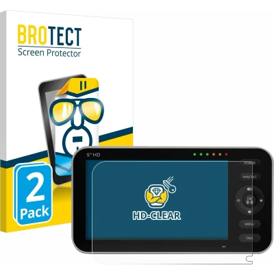 Afbeelding van BROTECT Screenprotector voor GHB SM50B Modell 2023 Folie Beschermfolie transparant (2 Stuks)