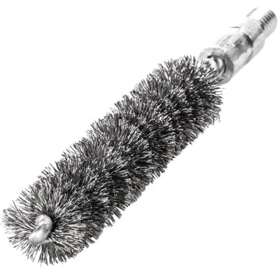 Afbeelding van Lessmann Pijpborstel lengte 115 mm d. 16 RVS staaldraad golvend afzetsellengte 80 1 stuk 500516