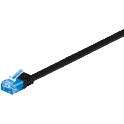 Afbeelding van Wentronic CAT6A Netwerkkabel RJ45 Zwart 2 m
