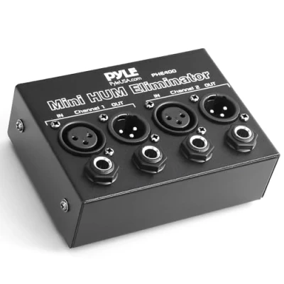Afbeelding van Pyle B00BARTW42 Silencer Box (2 kanalen) met XLR Vrouwelijke Connectoren