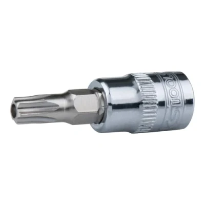 Afbeelding van KS Tools 918.1470 1/4&quot; CHROMEplus Bit dopsleutel Torx, met boring, TB10
