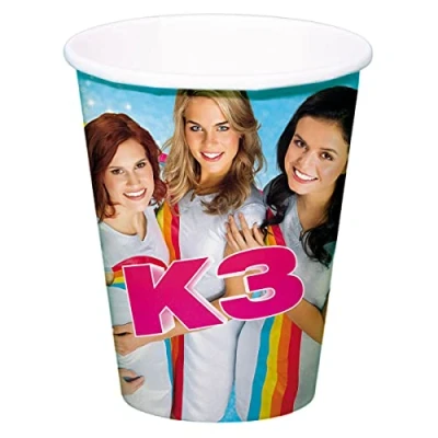 Afbeelding van K3 Party Bekers 8 stuks