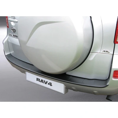 Afbeelding van RGM ABS Achterbumper beschermlijst passend voor Toyota RAV 4 2006 2007 excl. T180/XT R Zwart
