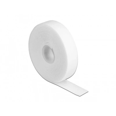 Afbeelding van Delock klittenband op rol L 3 m x B 20 mm wit