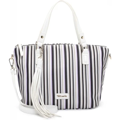 Afbeelding van Tamaris Schoudertas Lea Shopper White Veelkleurig