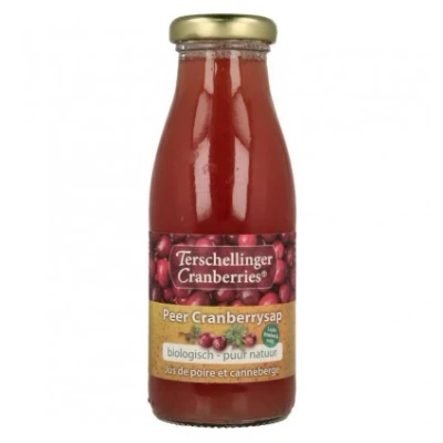 Afbeelding van Terschellinger Peer Cranberrysap Bio, 250 ml