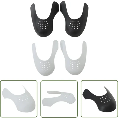 Afbeelding van vidaXL Schoenkreukbeschermers 2 paar EU 35 40 kunststof Schoenbeschermers Schoen Plooibeschermers Sneaker Protectors Creasing Protector