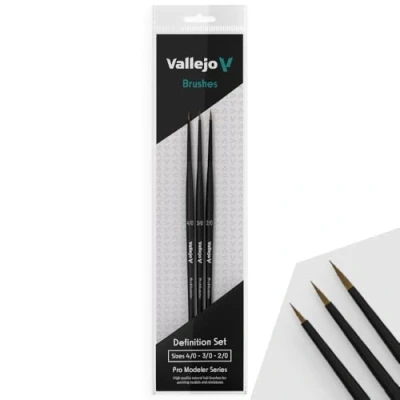 Afbeelding van Pro Modeler: Definition Set Natural Hair (Sizes 4/0 3/0 &amp; 2/0)