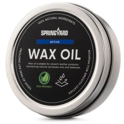Afbeelding van Springyard Active wax Oil leervet eco voor glad leer 100ml