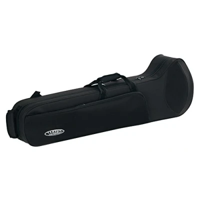 Afbeelding van Classic Cantabile koffer voor Trombone Gig bag rugzak case Handige waterdichte en scheurbestendig gewatteerde lichtgewicht alle gangbare Trombones Buitenvak accessoires Zwart
