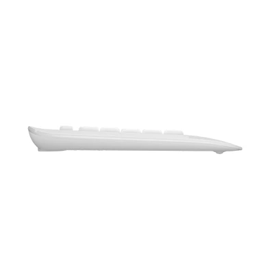 Afbeelding van Logitech Toetsenbord/Muis Set MK650, Draadloos, Bolt, Bluetooth, White Signature, DE, Optisch, 400 4000 dpi, Business