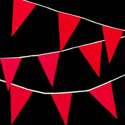 Afbeelding van Vlaggenlijn 10 meter rood