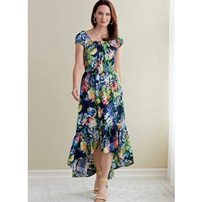 Afbeelding van Butterick B6757B5 Misses&#039; Jurk &amp; SASH