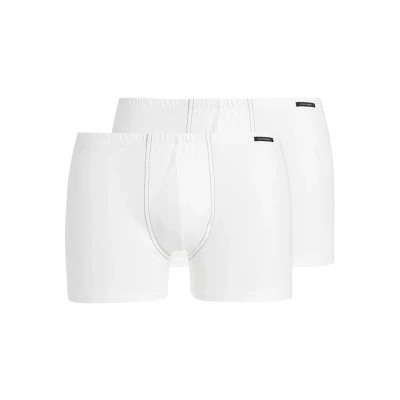 Afbeelding van Schiesser Essential Shorts 2 PACK Onderbroeken, Heren, Maat: Small, White